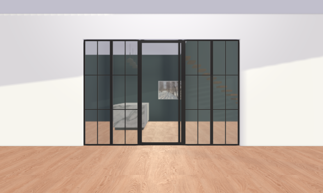 Portapivot 5730 - Single door + Double partitions
