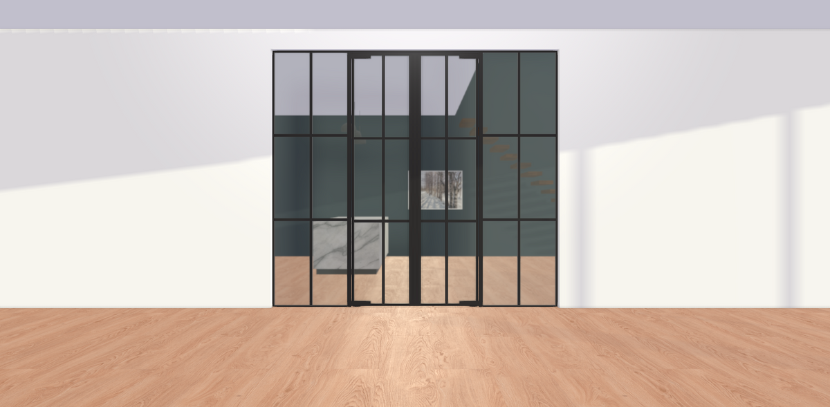 Mini-Max - Double door + Double partitions