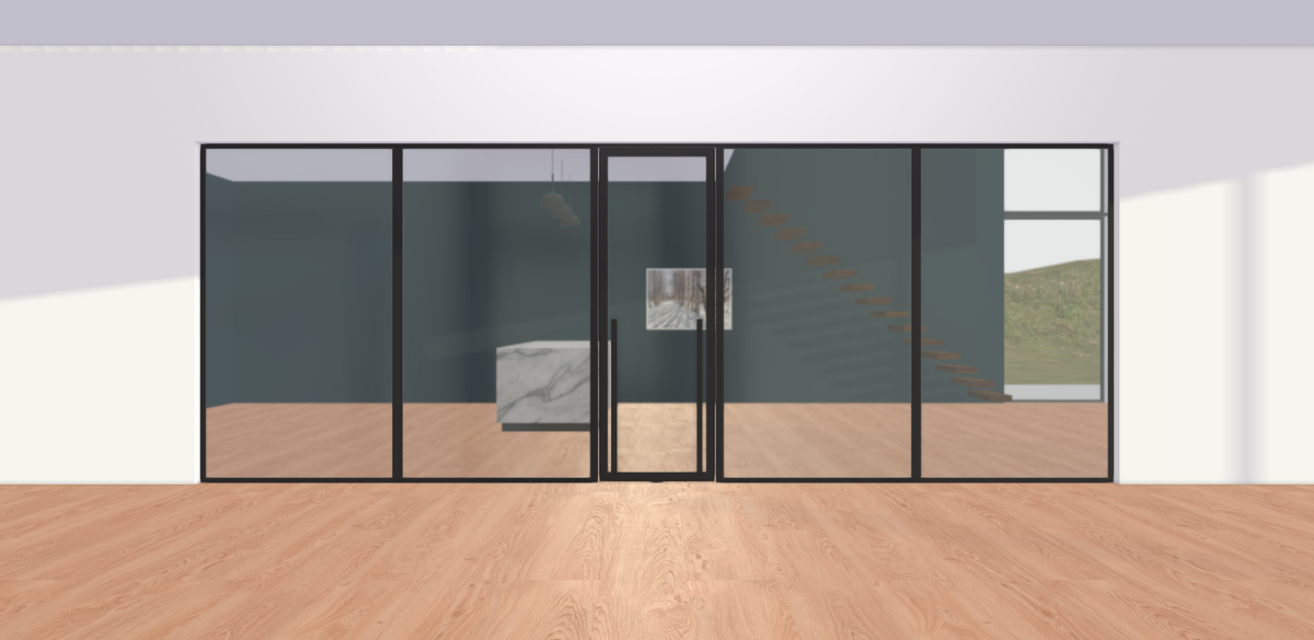 Portapivot 5730 - Single door + Double partitions