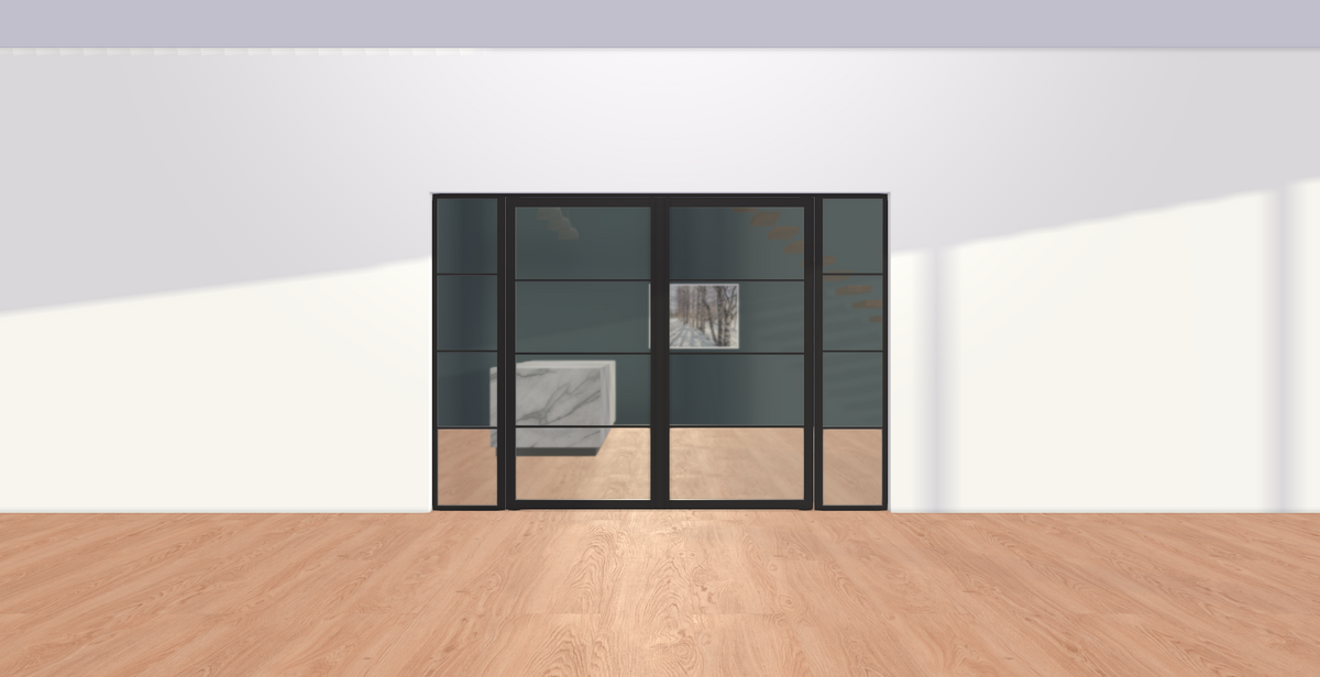 Portapivot 5730 - Double door + Double partitions