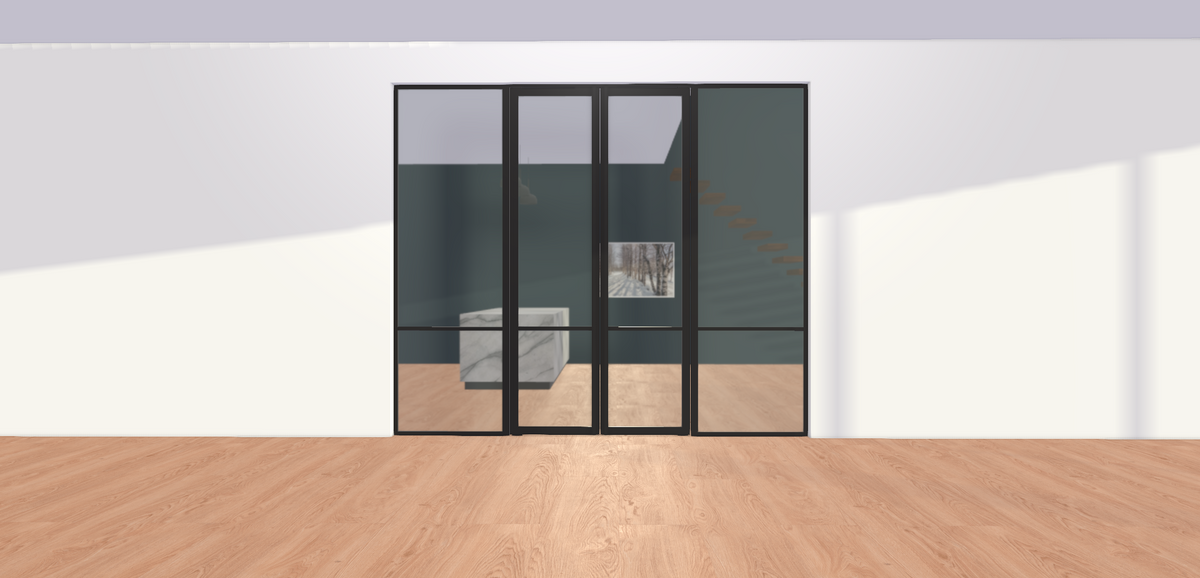 Portapivot 5730 - Double door + Double partitions