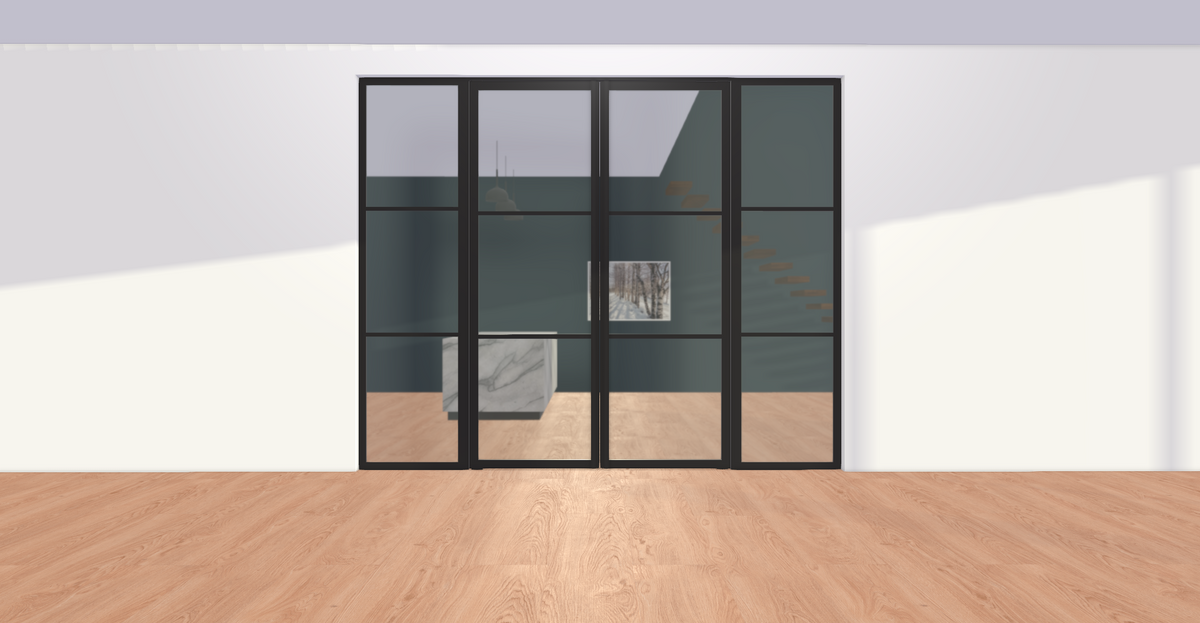 Portapivot 5730 - Double door + Double partitions
