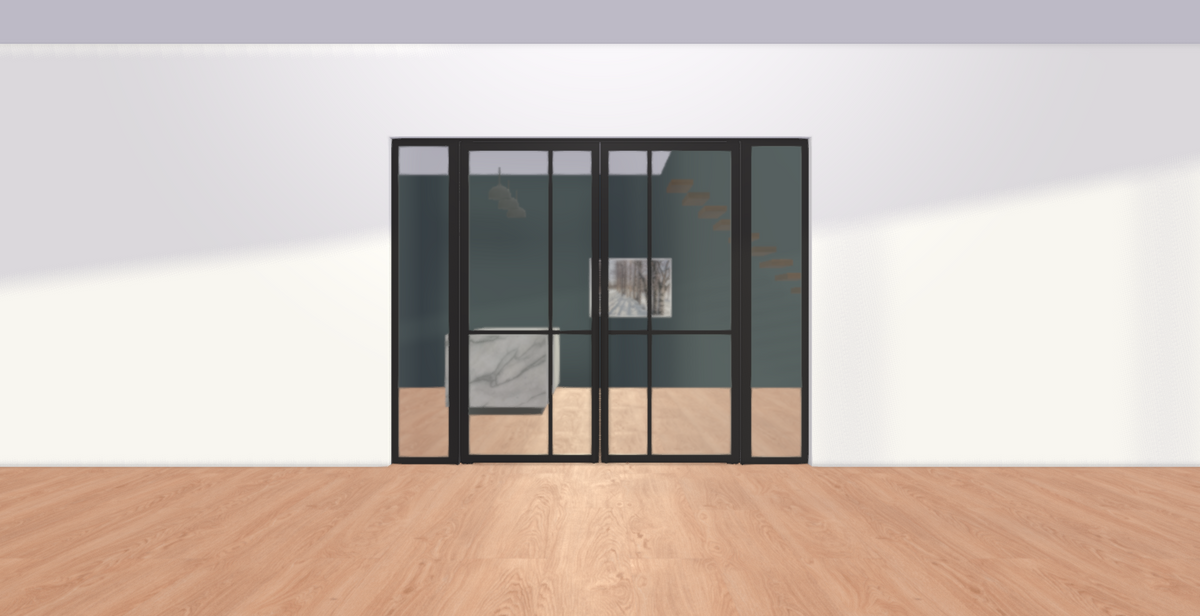 Portapivot 5730 - Double door + Double partitions