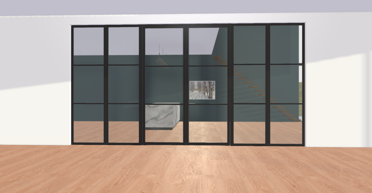 Portapivot 5730 - Double door + Double partitions