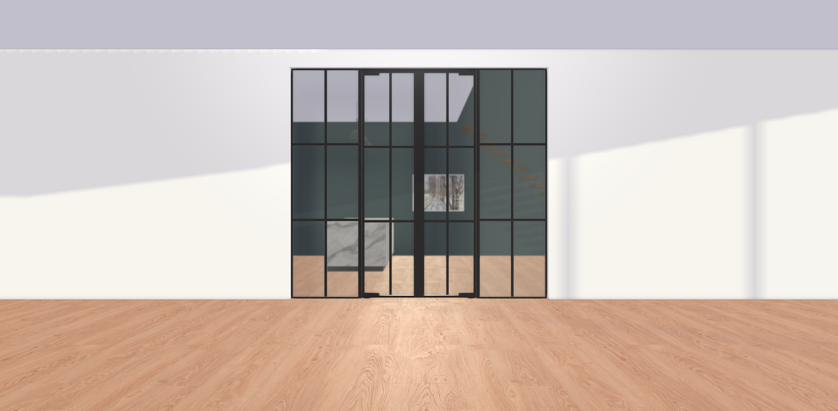 Mini-Max - Double door + Double partitions