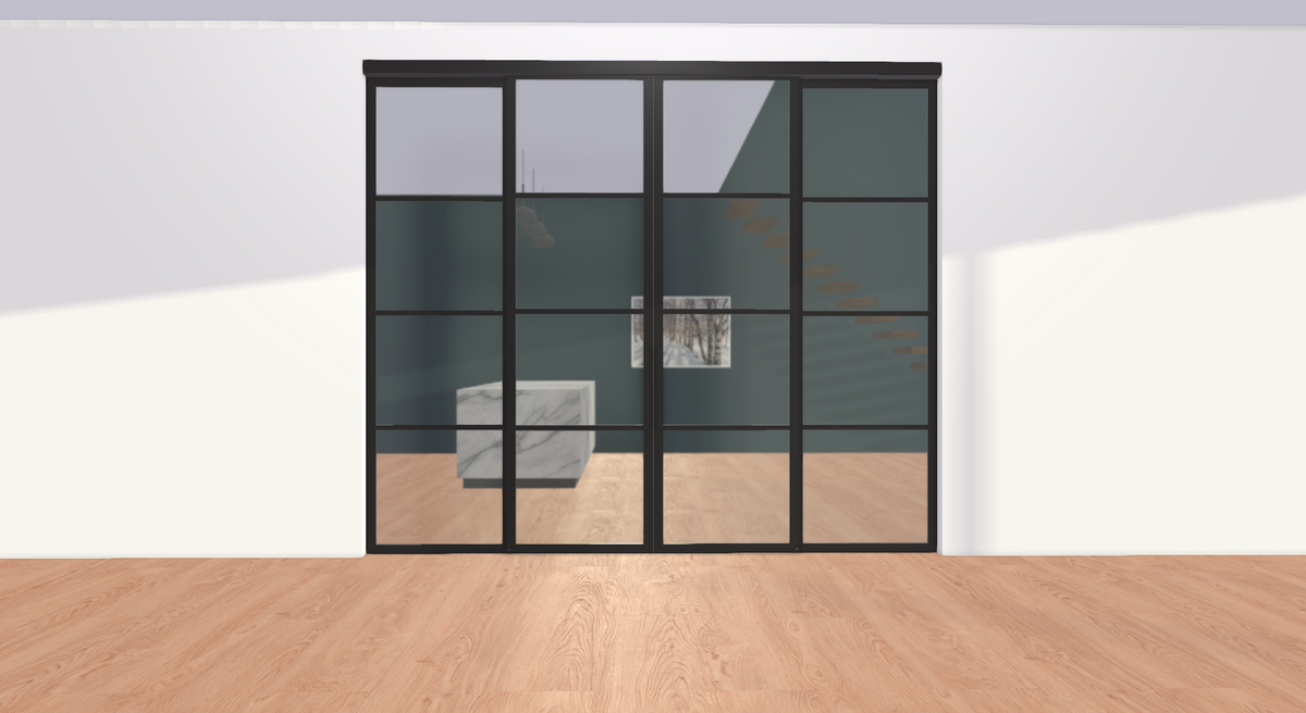 Slideways 5730 - Double door + Double partitions