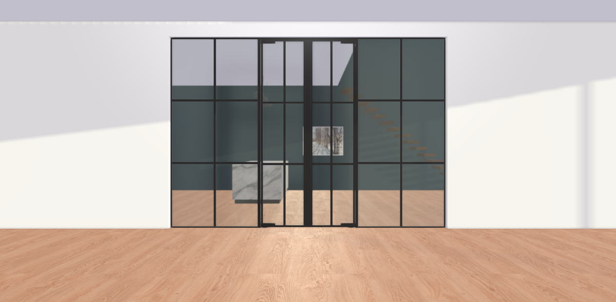 Mini-Max - Double door + Double partitions