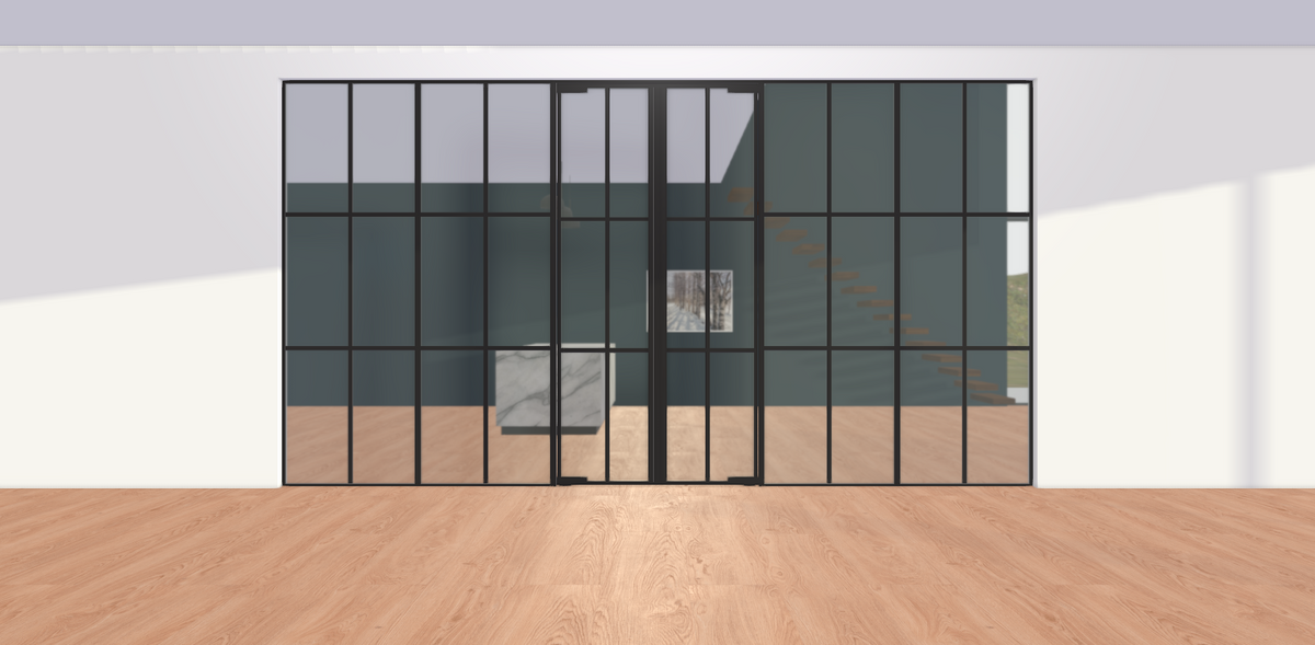 Mini-Max - Double door + Double partitions
