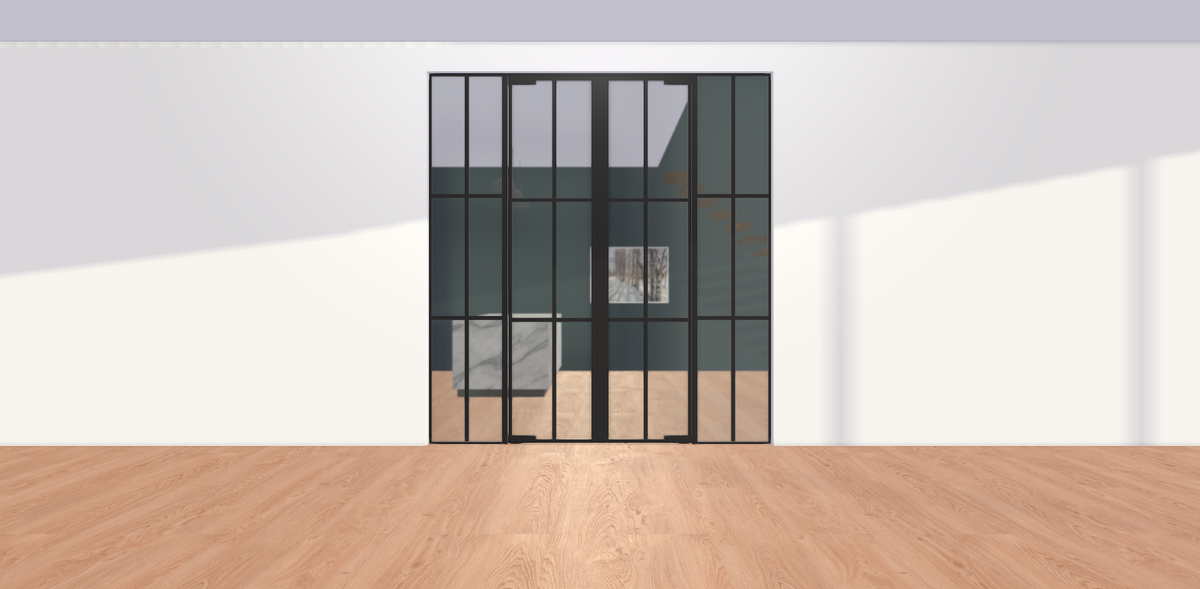 Mini-Max - Double door + Double partitions